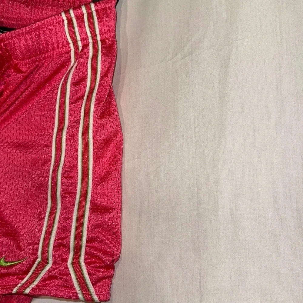 girls hot pink Nike Dri Fit shorts size xl